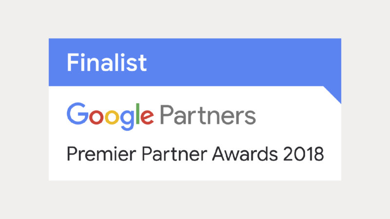 Google Partners Award 2018 Finalist